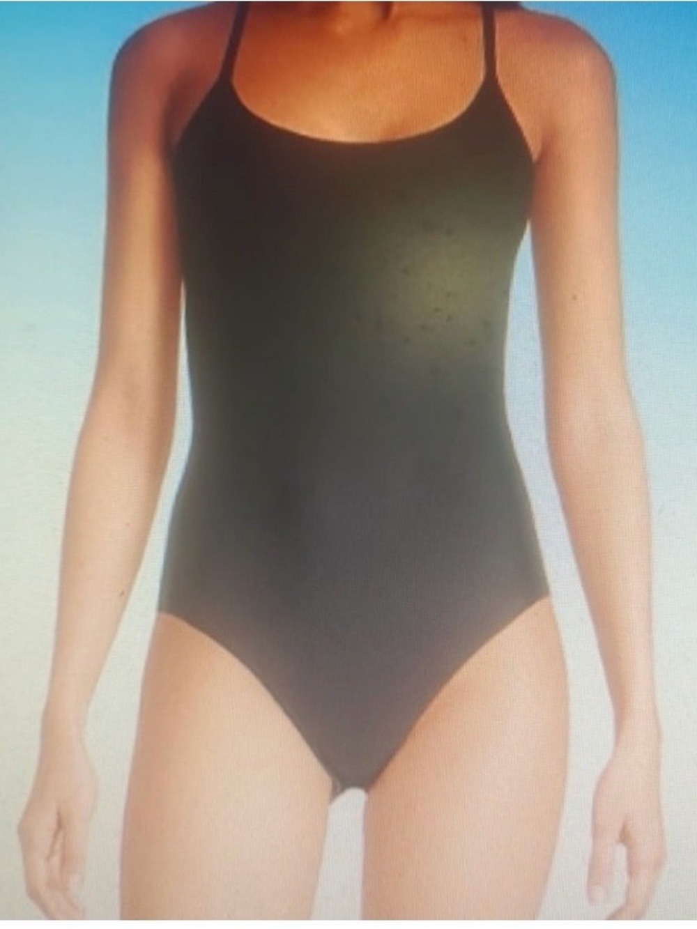 Classic Xersion Black Swimsuit, M